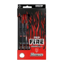 Fléchettes Harrows Fire High Grade Alloy 21 g – Pointe Acier – Lot de 3