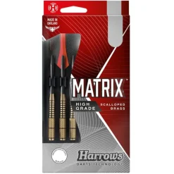 Fléchettes Harrows Matrix 18 GK – Pointe Nylon – Lot de 3