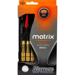 Fléchettes Harrows Matrix 20 g – Pointe Acier – Lot de 3