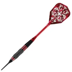 Fléchettes Harrows Pirate Rouge 16 GK – Pointe Nylon – Lot de 3