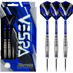 Fléchettes Harrows Vespa 23 g – Pointe Acier – Lot de 3