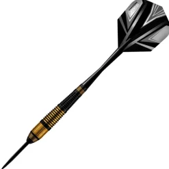 Fléchettes Harrows Vivid Noir 21 g – Pointe Acier – Lot de 3