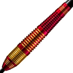 Fléchettes Harrows Vivid Rouge 24 g – Pointe Acier – Lot de 3