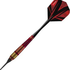 Fléchettes Harrows Vivid Rouge 18 GR – Pointe Nylon – Lot de 3