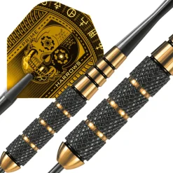 Fléchettes Harrows Voodoo GK 21 g – Pointe Acier – Lot de 3