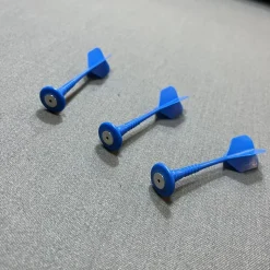 6 fléchettes magnétiques