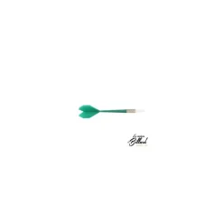 3Fléchettes sécurité bouts arrondis vert