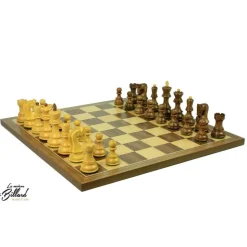 Jeu Échec Zagreb 38 cmAcacia/Buis en bois massif