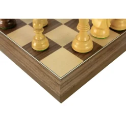 Jeu Échec Zagreb 38 cmAcacia/Buis en bois massif