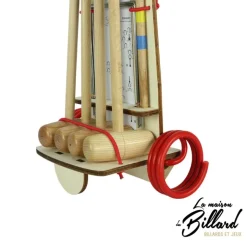 Jeu Croquet Chariot fait en France