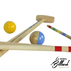 Jeu Croquet Chariot fait en France