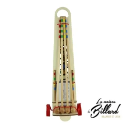 Jeu Croquet Chariot fait en France