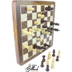 jeu d'échec marqueté. Déco et ludique !