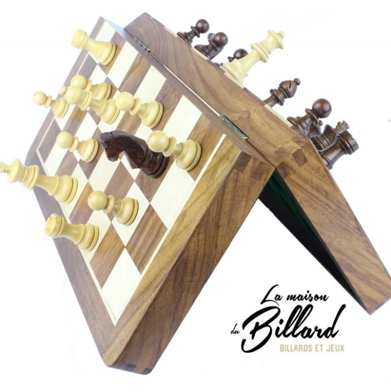 jeu d'échec marqueté. Déco et ludique !
