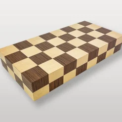 Jeu d’Échecs en Bois Marqueté – L’Élégance au Meilleur Prix