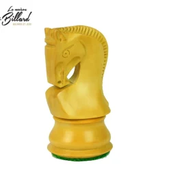 Jeu d’échecs Zagreb – 45 cm – Finition ébène et buis, marqueterie haut de gamme