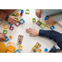 Jeu de cadres - Stimulez l'observation et la rapidité de vos enfants avec ce jouet en bois éducatif