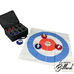 Jeu de curling géant pour animation