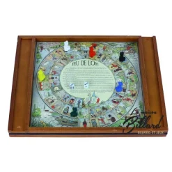 Jeu de dada et de l'oie prestige avec plumier