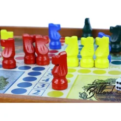 Jeu de dada et de l'oie prestige avec plumier