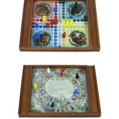 Jeu de dada et de l'oie prestige avec plumier