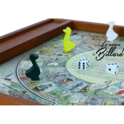 Jeu de dada et de l'oie prestige avec plumier
