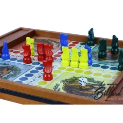 Jeu de dada et de l'oie prestige avec plumier