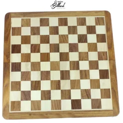 Jeu de dames marqueté et magnétique