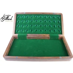 Jeu de dames marqueté et magnétique