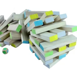 Jeu de la tour XXL. Jenga géant version 4 à 6 joueurs