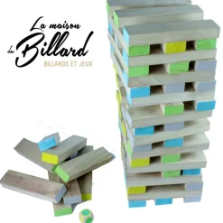 Jeu de la tour XXL. Jenga géant version 4 à 6 joueurs