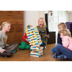 Jeu de la tour XXL. Jenga géant version 4 à 6 joueurs