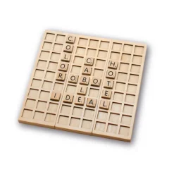 Jeu de lettre boite metal