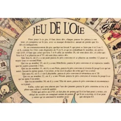 Jeu de l’oie Français en bois : Le jouet de votre enfance