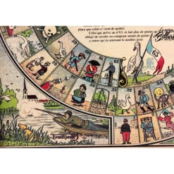 Jeu de l’oie Français en bois : Le jouet de votre enfance