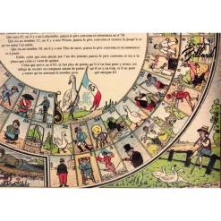 Jeu de l’oie Français en bois : Le jouet de votre enfance