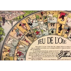 Jeu de l’oie Français en bois : Le jouet de votre enfance