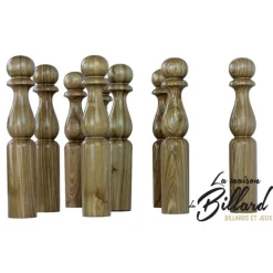 Jeu de quilles en bois