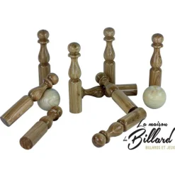 Jeu de quilles en bois