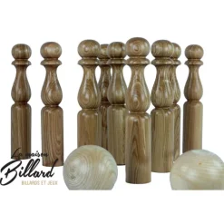 Jeu de quilles en bois