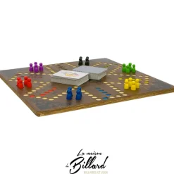 Jeu de Tock artisanal 4/6J. Les chevaux avec de la stratégie