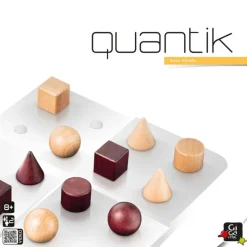 Jeu Quantik - Jeu de Stratégie Abstrait en Bois pour Deux Joueurs
