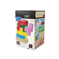 Katamino tower: le jeu de société en bois aux multiples variantes.