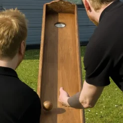 La boule à la pente