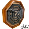 Labyrinthe octogonal en bois