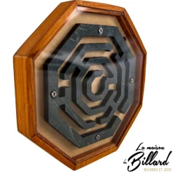Labyrinthe octogonal en bois