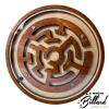 Labyrinthe rond 2 difficultés - Fabriqué en bois
