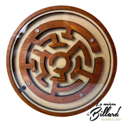 Labyrinthe rond 2 difficultés - Fabriqué en bois