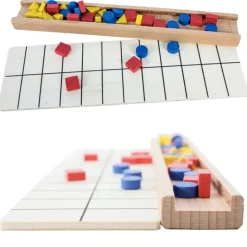 Le test d'intelligence d'Einstein : Un jeu de mémoire en bois pour enfants et adultes
