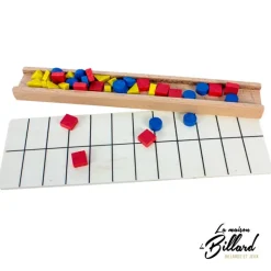 Le test d'intelligence d'Einstein : Un jeu de mémoire en bois pour enfants et adultes